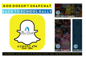 BACK TO SCHOOL RALLY 2018